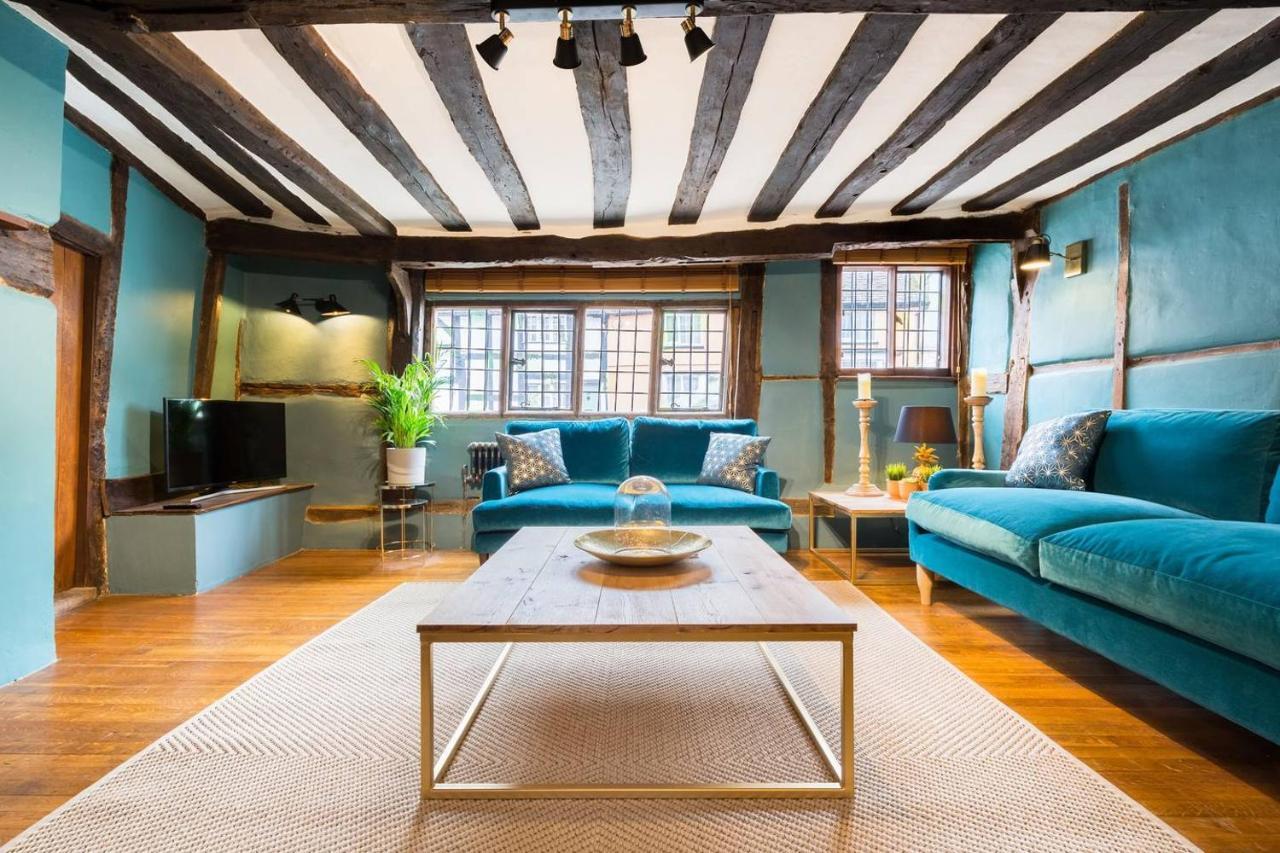 3 Masons Court The Oldest House In Stratford Upon Avon, Warwickshire. Villa Bagian luar foto